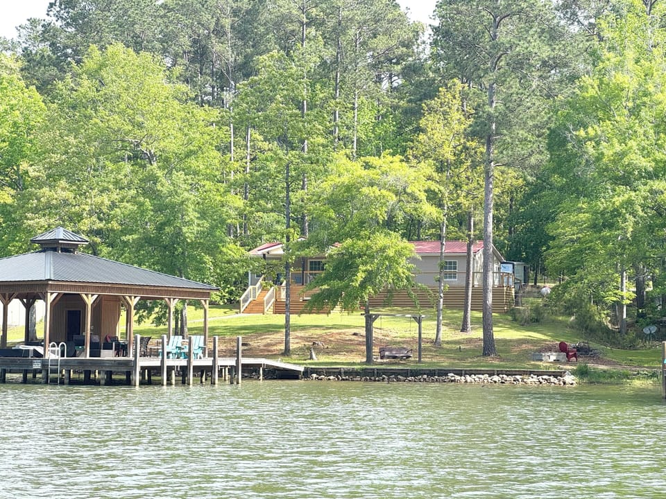 View from the lake
