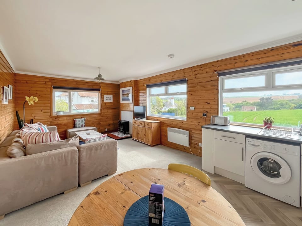 Open plan living space | Haven Lodge - Haven Cottages, Eyemouth