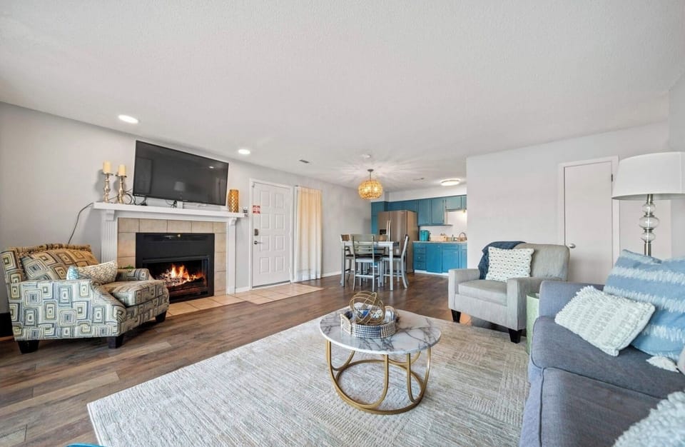 Living room, dinning, kitchen