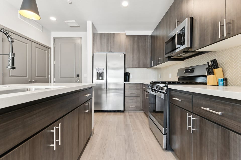Fully equipped kitchen