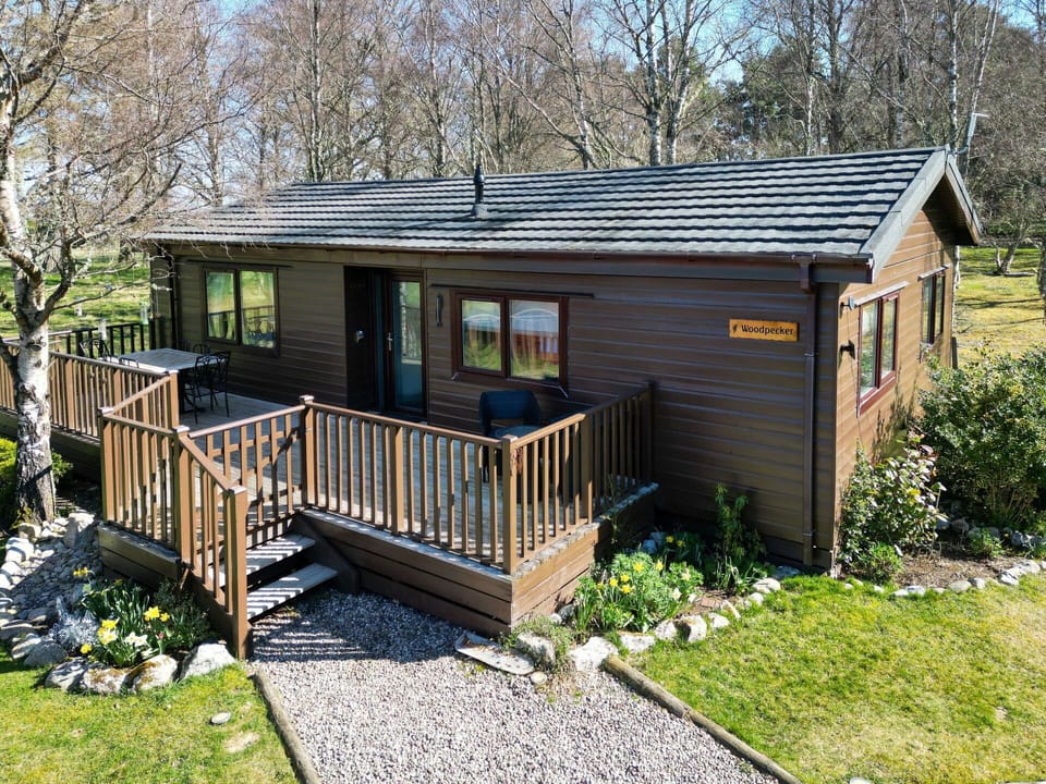 House, Cottage, Home, Porch, Siding, Log Cabin, Yard, Garden Buildings, Wood Stain