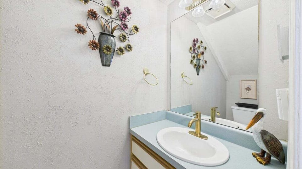 Half bathroom on main floor