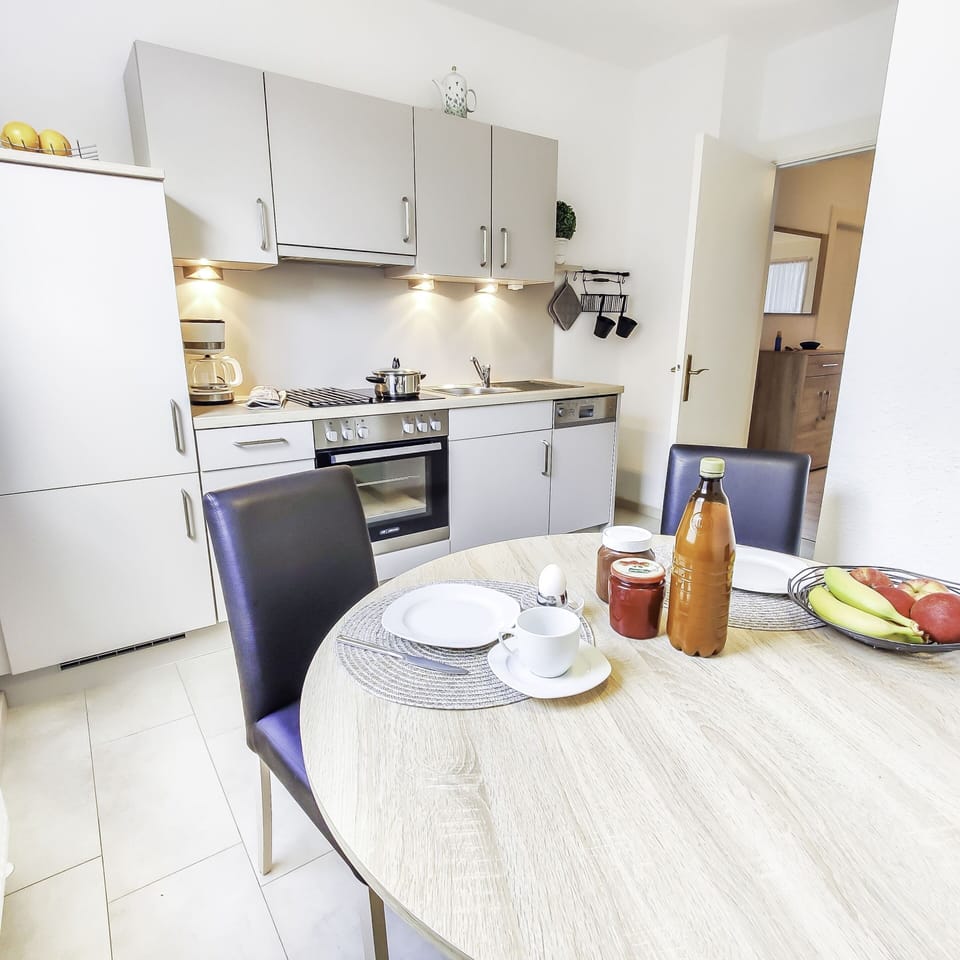 Kitchen with dining area