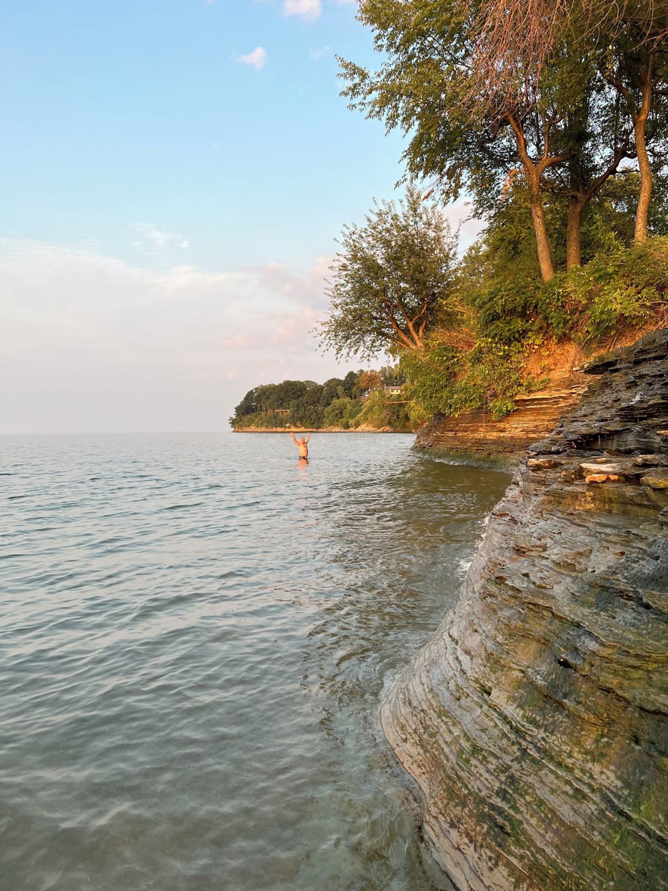 Explore the lake! 