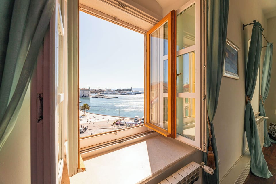 You will feel like a king sitting at this window.