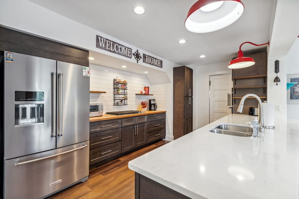 Well stocked home and kitchen