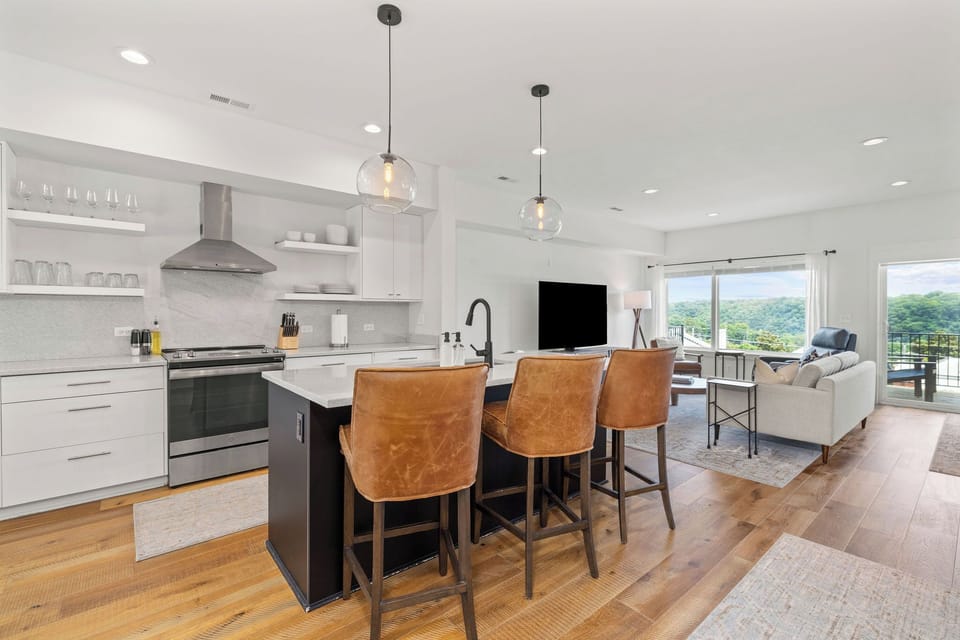 "It was gorgeous, so clean, had everything we needed. We felt so at home."