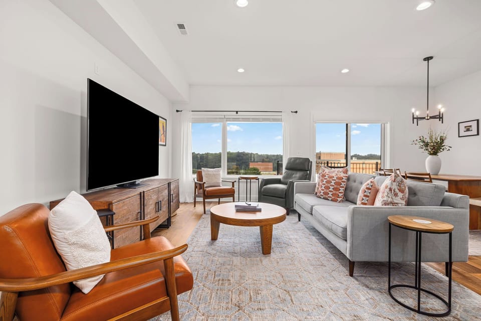 Sophisticated 3 BD 2.5 Bath Luxe Townhome in the heart of downtown Lynchburg.