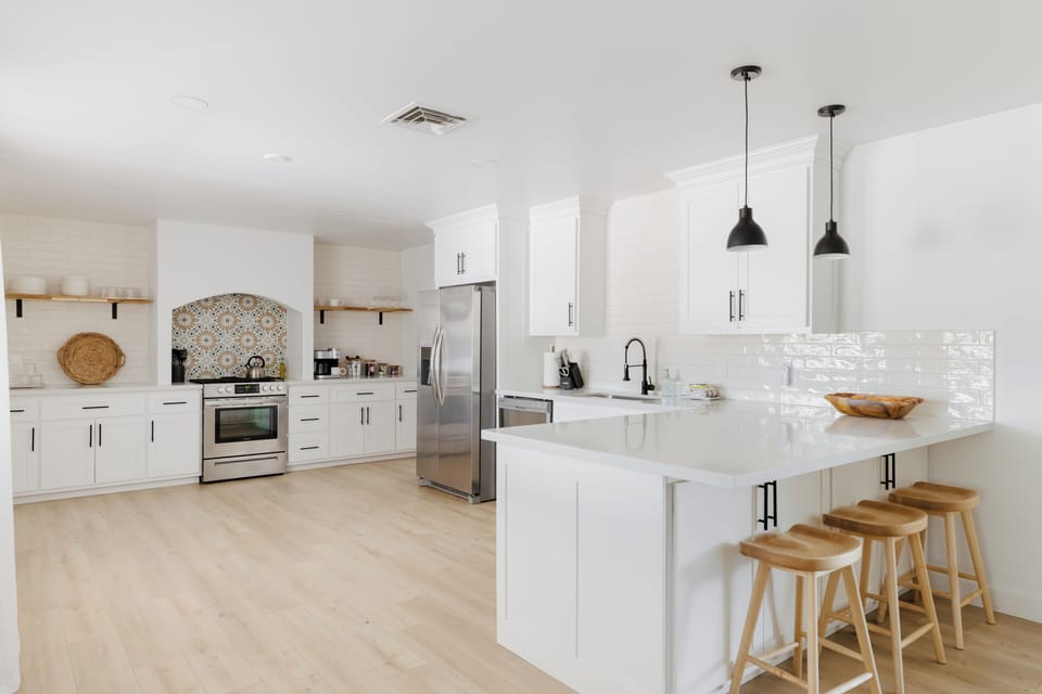 Vacation rental with gourmet kitchen for home-cooked meals