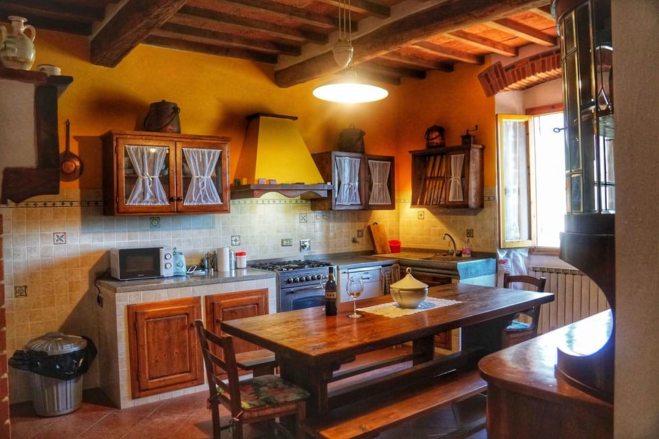 Furniture, Interior Design, Flooring, Kitchen, Wood, Floor, Ceiling, Cabinetry, Room, Table