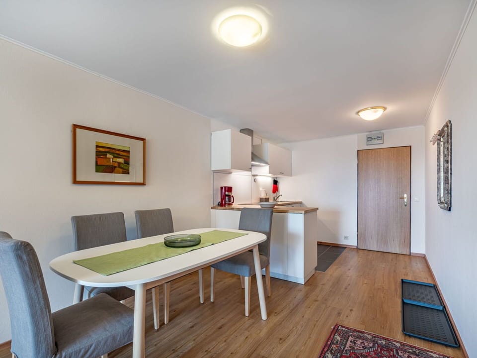 Interior Design, Furniture, Flooring, Room, Ceiling, Apartment, Floor, Table, Desk, Kitchen & Dining Room Table