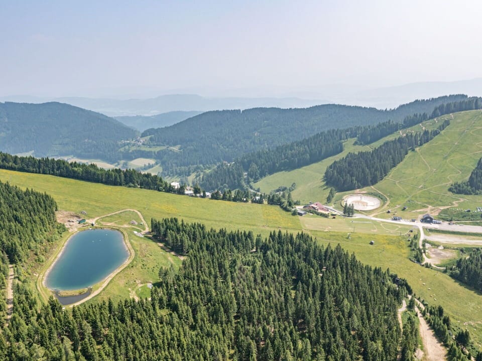 Highland, Landscape, Hill, Grassland, Plain, Land Lot, Bird'S-Eye View, Hill Station, Aerial Photography, Meadow