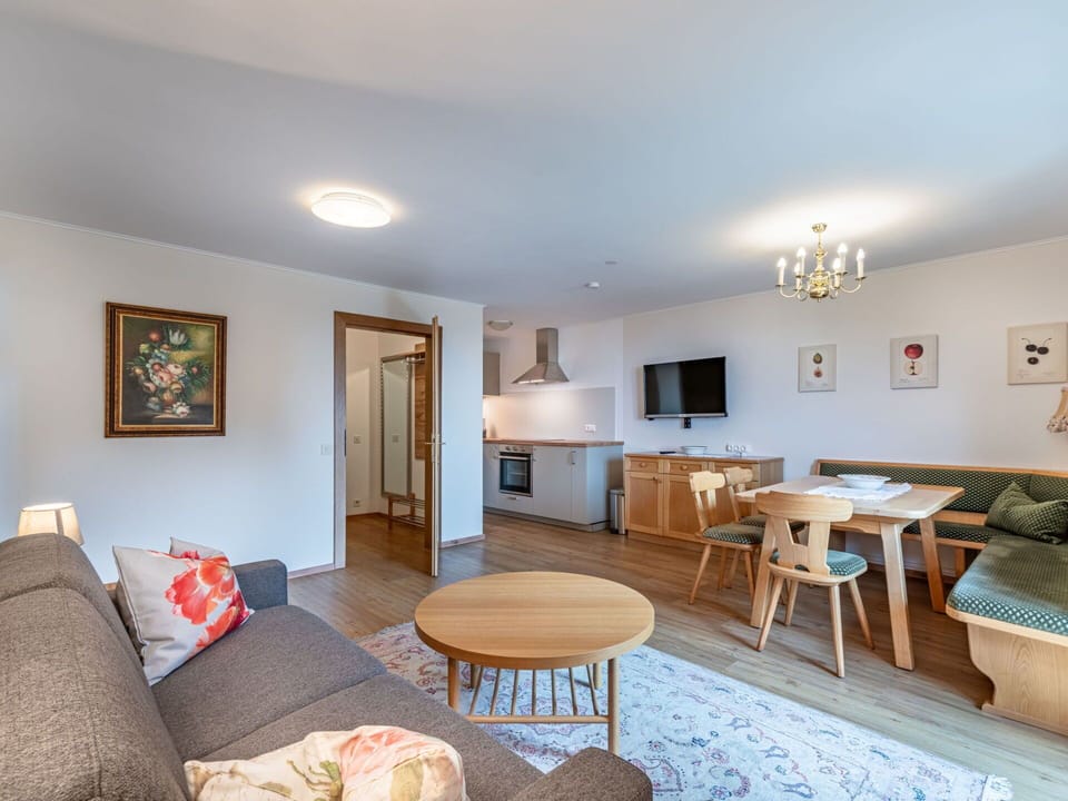 Interior Design, Flooring, Ceiling, Furniture, Floor, Room, Couch, Kitchen & Dining Room Table, Table, Living Room