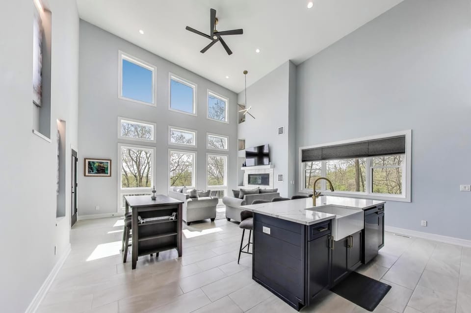 Second Level Living Room/Kitchen