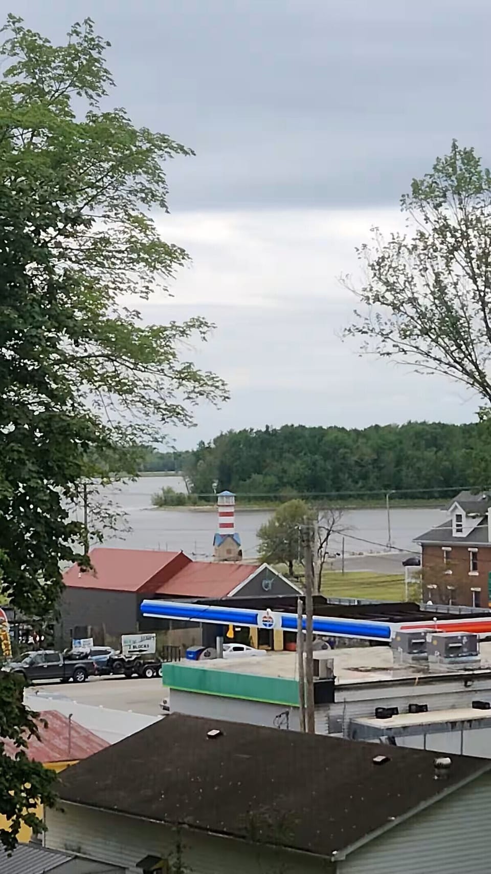 View from deck