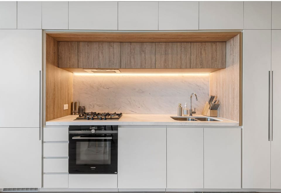 Fully equipped kitchen