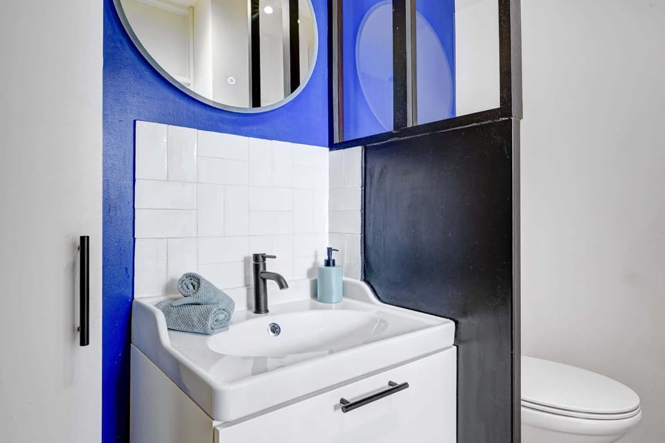 The bathroom
