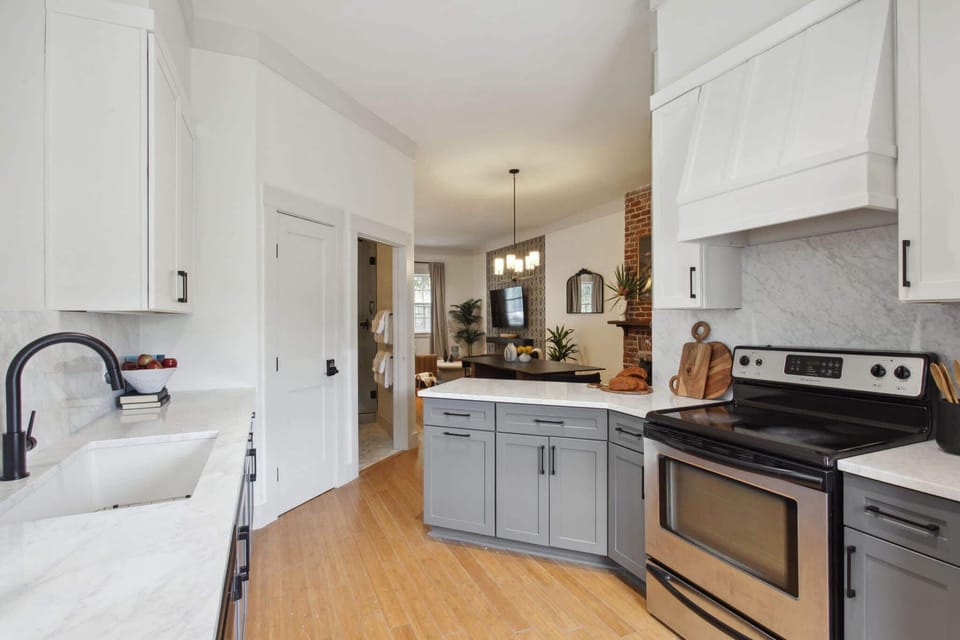 Unit A Kitchen | Fully Equipped Kitchen | Dining Area | Main Floor