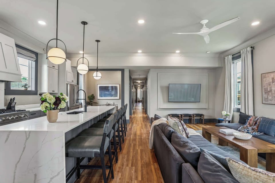 Unit 201 | Open Concept Chef's Kitchen | Fully Equipped | Gas Stove | Second Floor