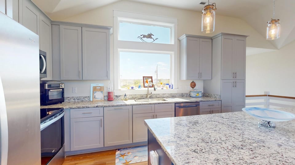 Fantastic kitchen - Fantastic kitchen at The Salty Dog vacation rental, Carova Beach NC