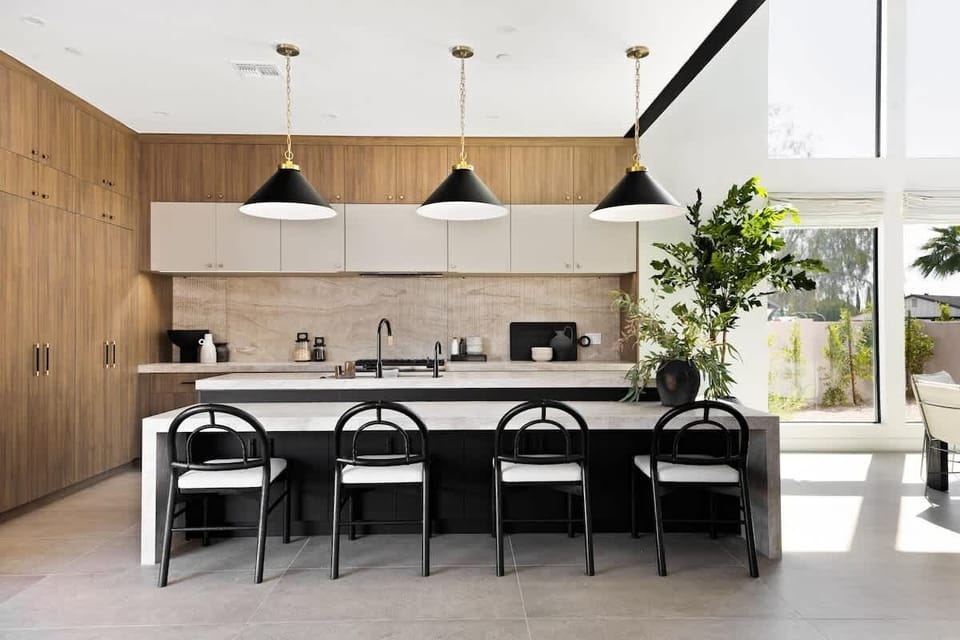 Experience culinary luxury in this modern-designed kitchen