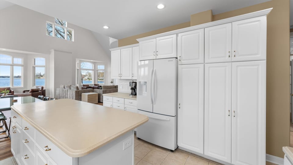 Main Floor-Open Kitchen with dining area
