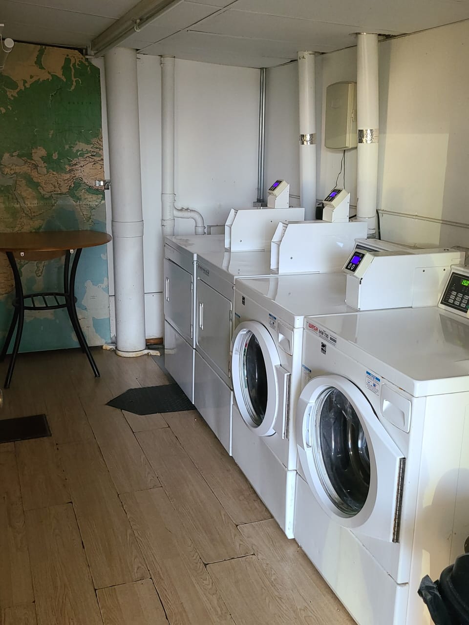 2nd laundry room 5th floor
 two washers and two dryers 