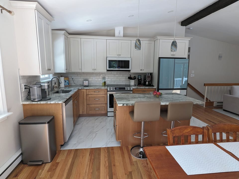 Main 2nd floor kitchen with smart appliances and anything you need for cooking