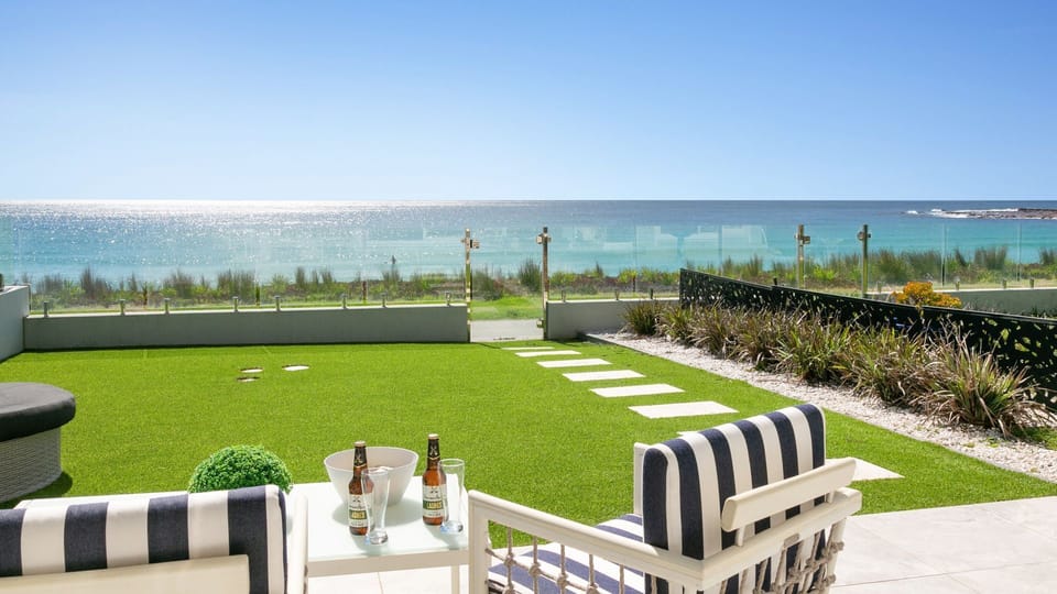 Gorgeous view from back sitting area