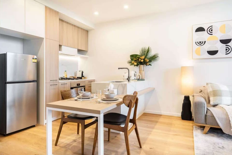 Open kitchen for your home meal cooking