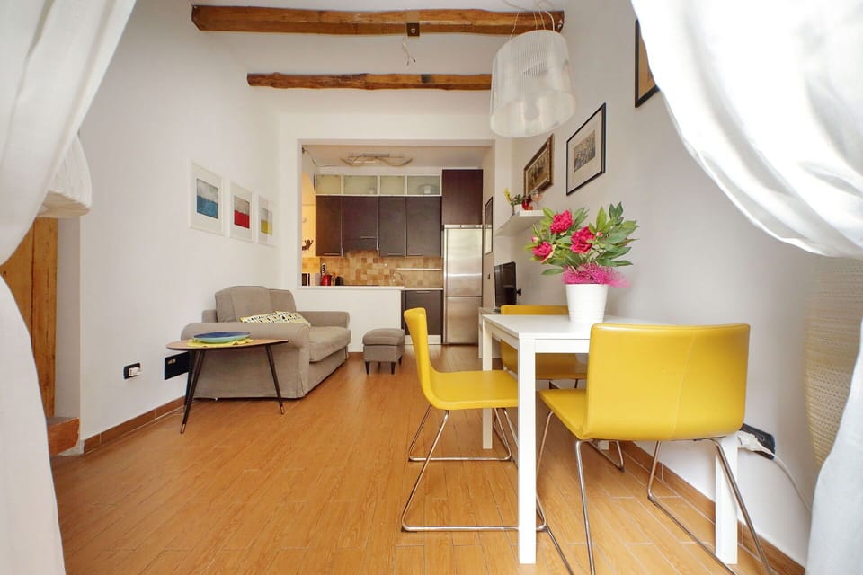 Kitchen, Living Room