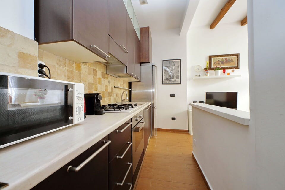 Kitchen, Living Room