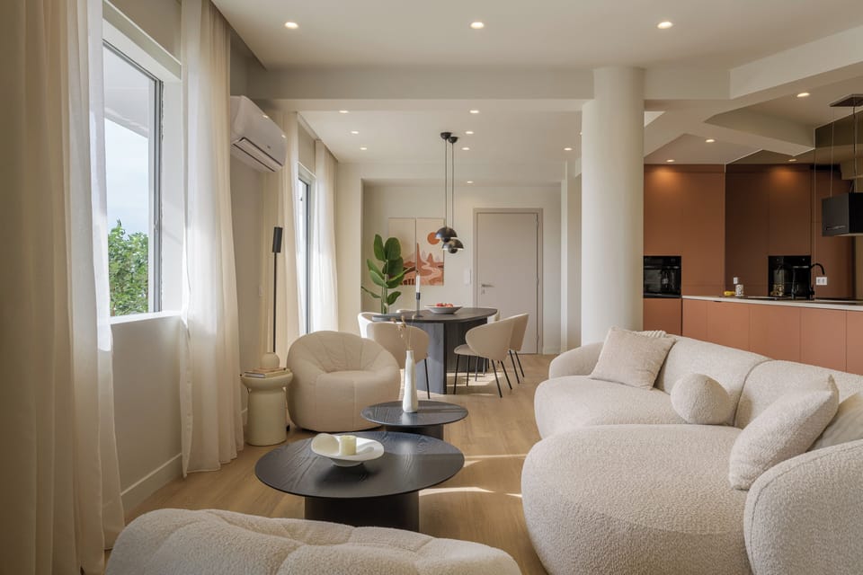 First Living room and dinning area