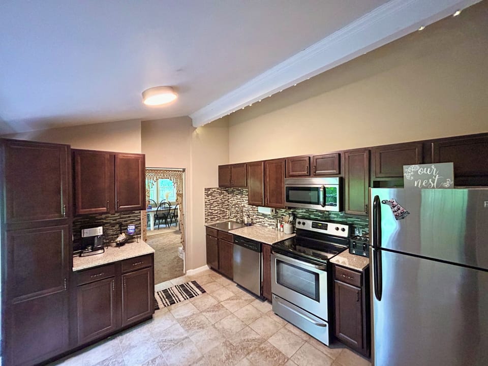 Full kitchen with all of the amenities you need