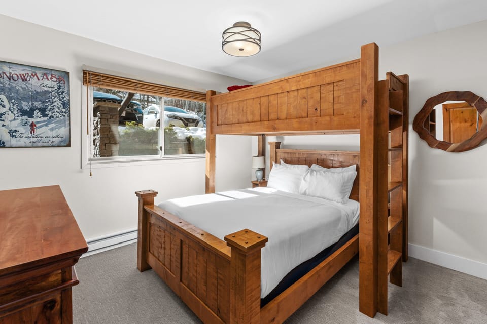 Full Bed with a Twin Bed above