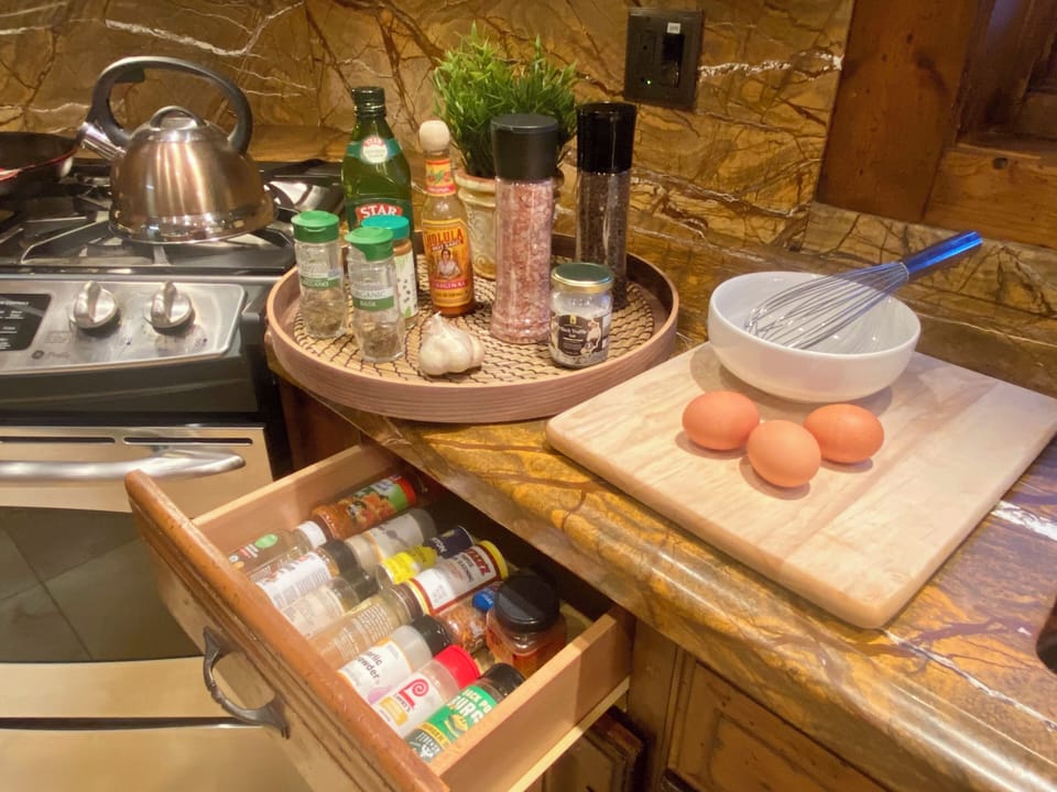Fully equipped kitchen ready to entertain