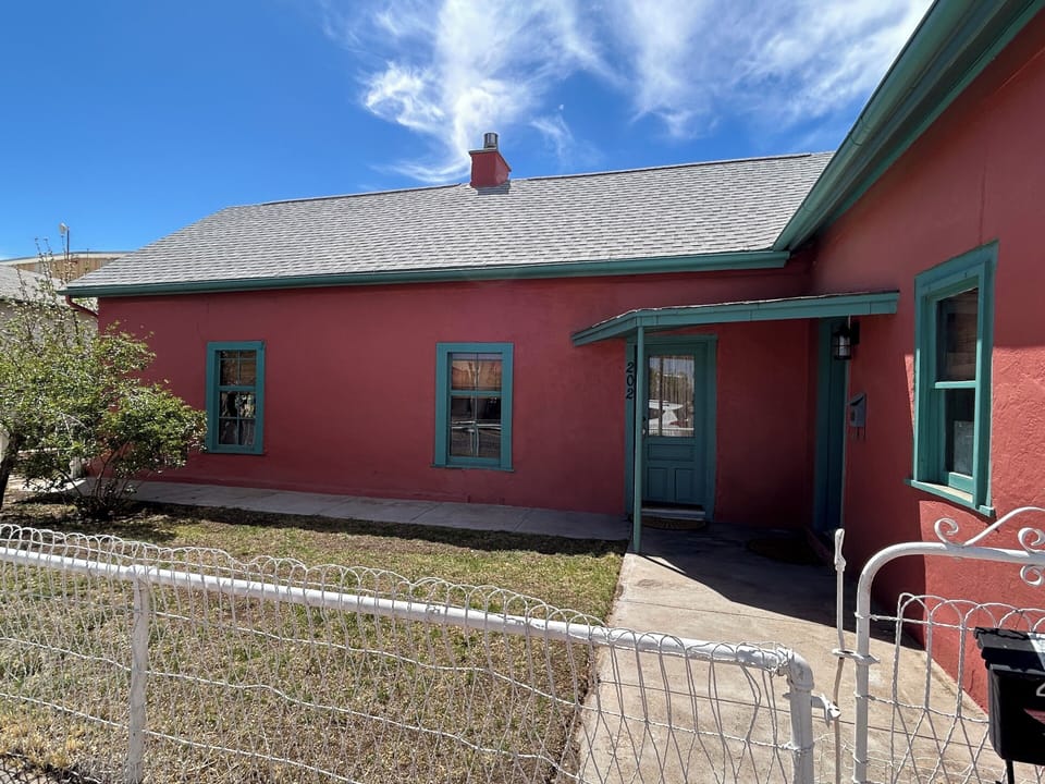 View of house from street