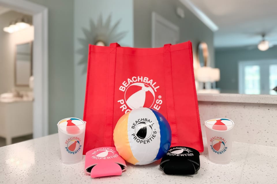Beachball swag bag!