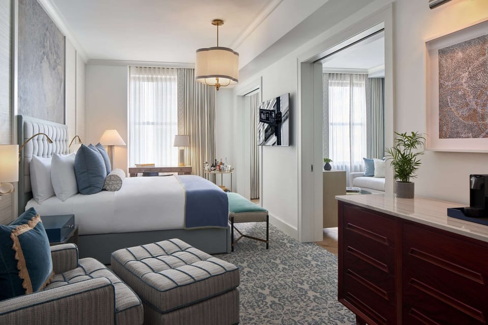 The Wall Street Hotel Otto Suite Bedroom - New York City