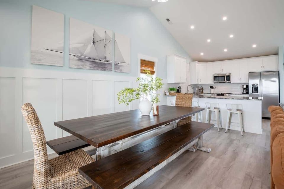 Open Living-Dining-Kitchen