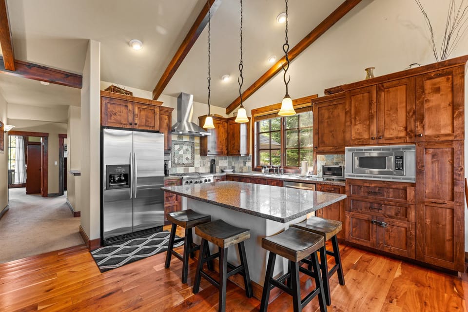 Kitchen upstairs (main living area)