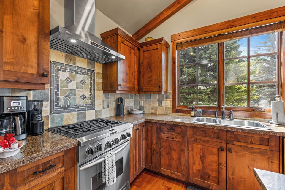 Kitchen upstairs (main living area)