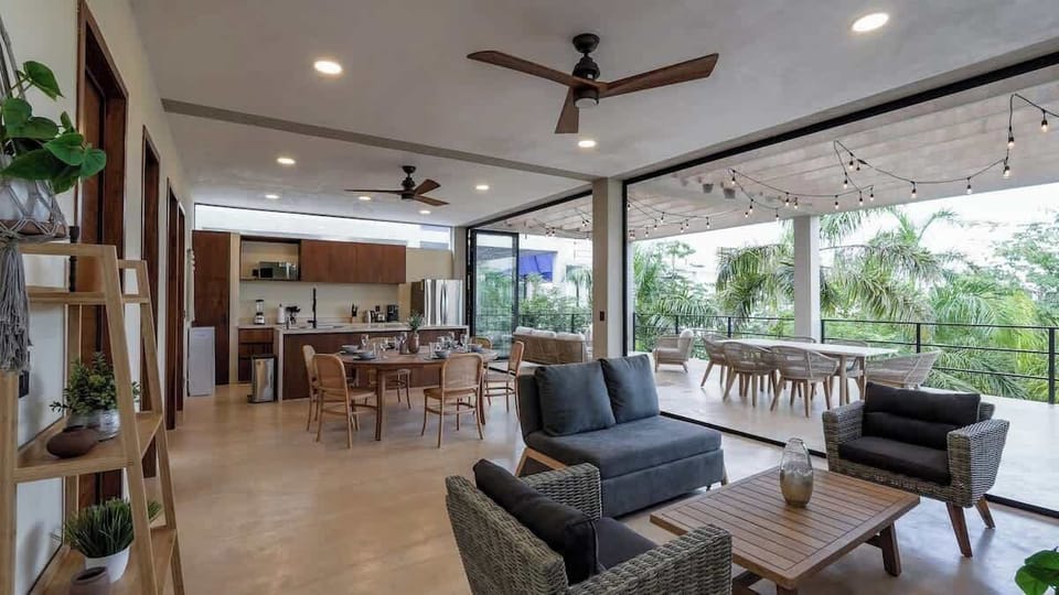 Living Room with Panoramic View