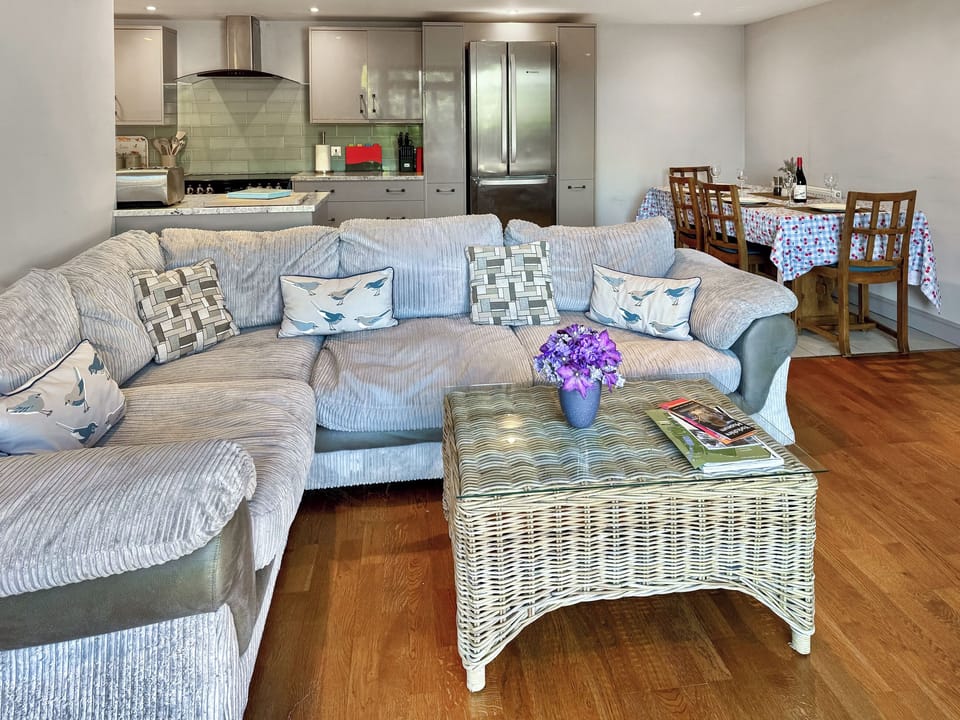 Open plan living, kitchen and dinning room | Barn Owl Cottage - Home Farm Retreats, Kirk Hammerton, near York