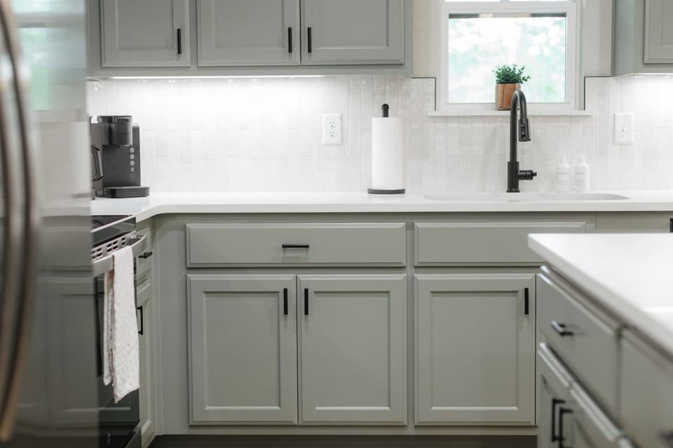 Clean, updated kitchen space