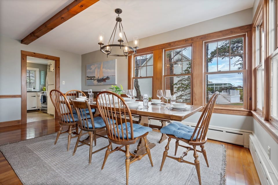 Table with seating for 8 