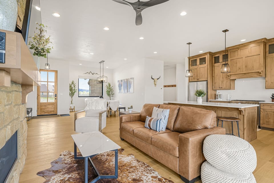 Upstairs living area 