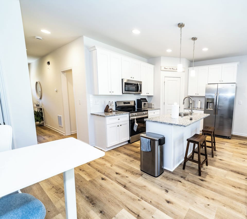 A kitchen designed for convenience and comfort

