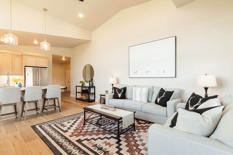 Open floor plan