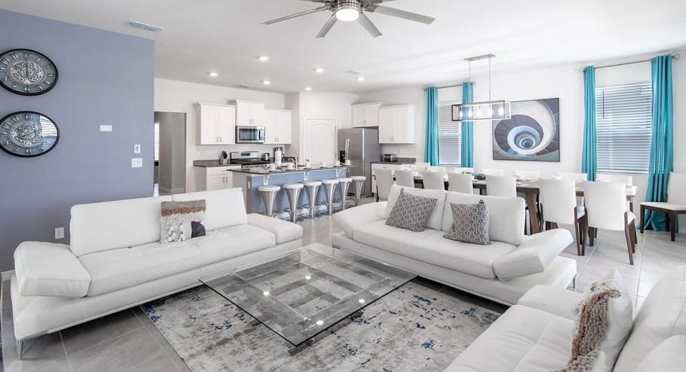Alternate view of the living room downstairs
